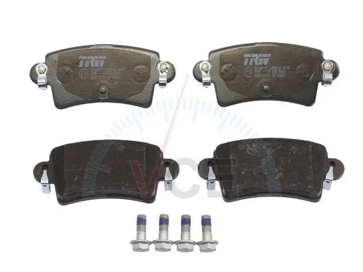 Комплект тормозных колодок, дисковый тормоз TRW GDB1470 (фото 1)