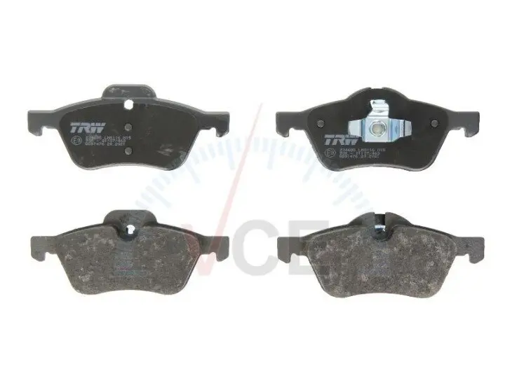 Фото 1 - Комплект тормозных колодок, дисковый тормоз TRW GDB1476 Комплект тормозных колодок, дисковый тормоз TRW GDB1476 (фото 1)