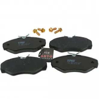 Комплект тормозных колодок, дисковый тормоз TRW GDB1478