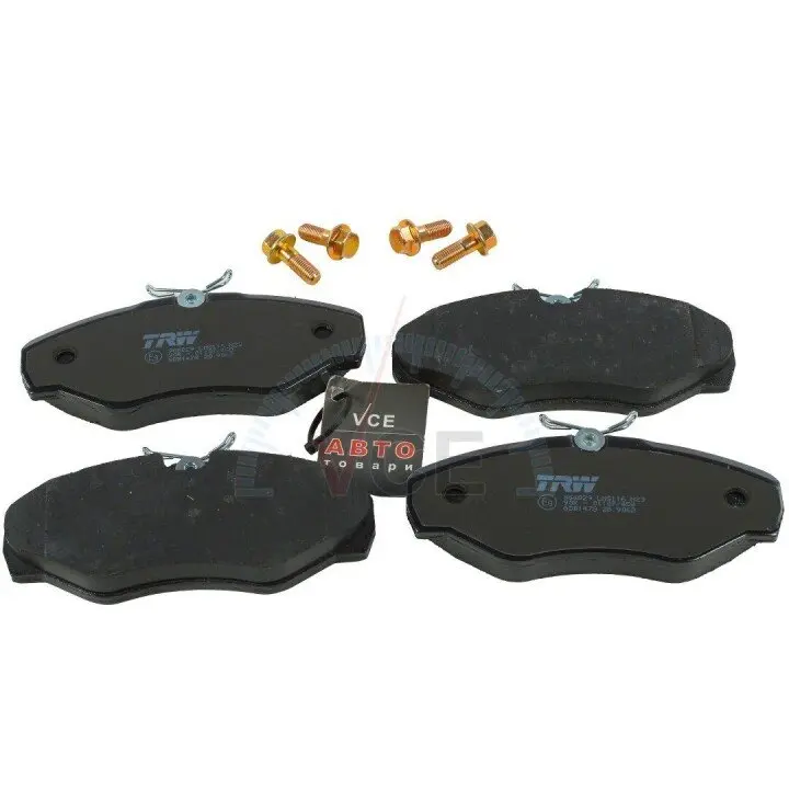 Комплект тормозных колодок, дисковый тормоз TRW GDB1478 (фото 1)