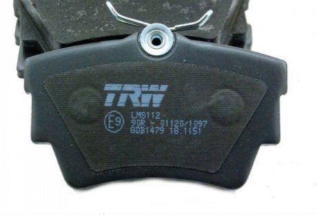 Комплект тормозных колодок, дисковый тормоз TRW GDB1479 (фото 1)
