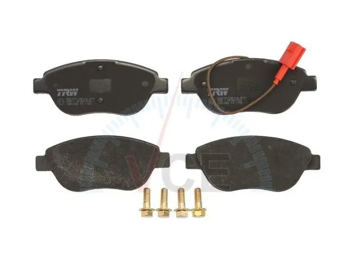 Комплект тормозных колодок, дисковый тормоз TRW GDB1483 (фото 1)