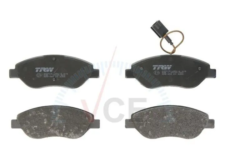 Тормозные колодки TRW GDB1484 (фото 1)