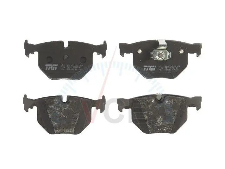 Комплект тормозных колодок, дисковый тормоз TRW GDB1499 (фото 1)
