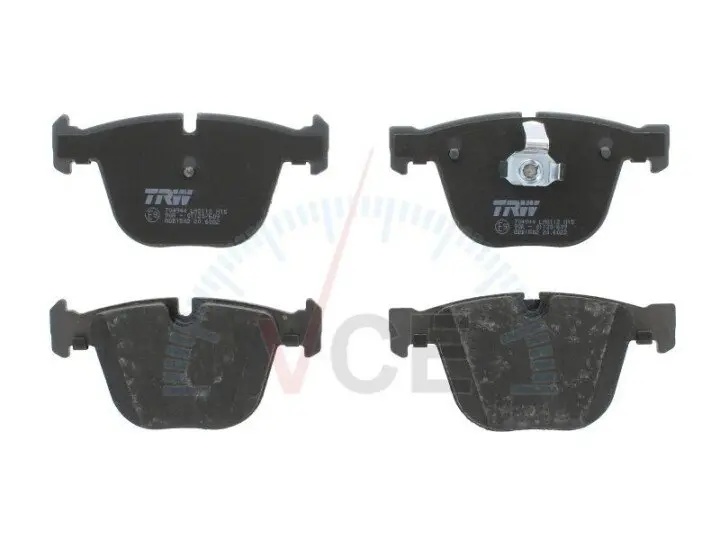 Комплект тормозных колодок, дисковый тормоз TRW GDB1502 (фото 1)