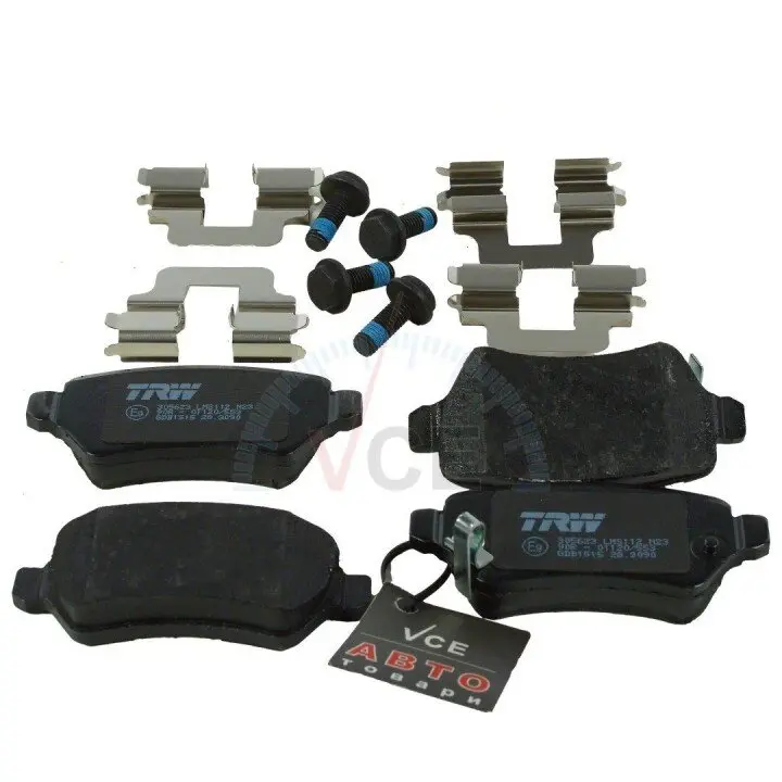 Комплект тормозных колодок, дисковый тормоз TRW GDB1515 (фото 1)