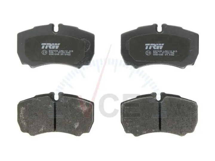 Фото 1 - Комплект тормозных колодок, дисковый тормоз TRW GDB1535 Комплект тормозных колодок, дисковый тормоз TRW GDB1535 (фото 1)
