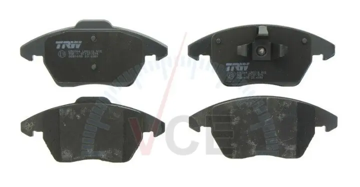 Фото 1 - Комплект тормозных колодок, дисковый тормоз TRW GDB1605 Комплект тормозных колодок, дисковый тормоз TRW GDB1605 (фото 1)