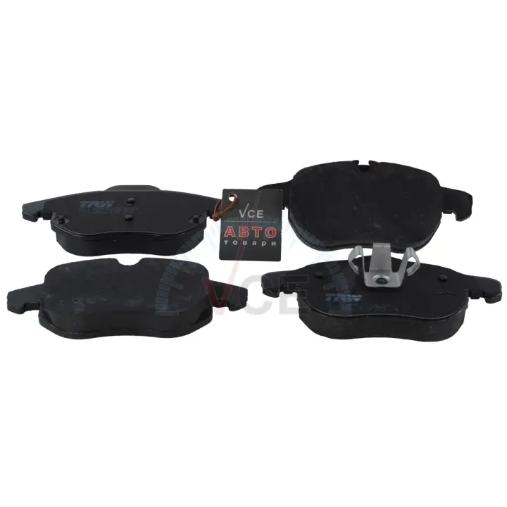 Комплект тормозных колодок, дисковый тормоз TRW GDB1613 (фото 1)