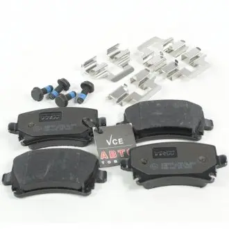 Комплект тормозных колодок, дисковый тормоз Octavia II, Octavia III, Superb, Yeti TRW GDB1622