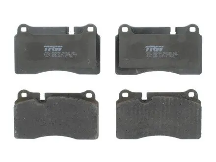 Комплект гальмівних колодок, дискове гальмо TRW GDB1670