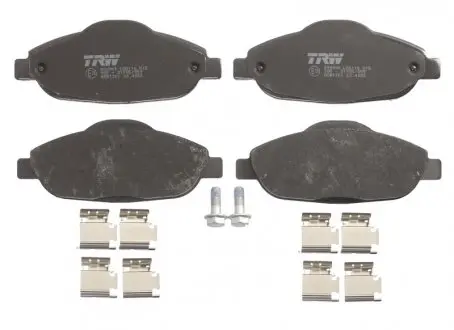 Комплект тормозных колодок, дисковый тормоз TRW GDB1761