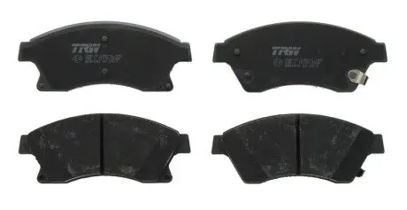 Комплект гальмівних колодок, дискове гальмо TRW GDB1843