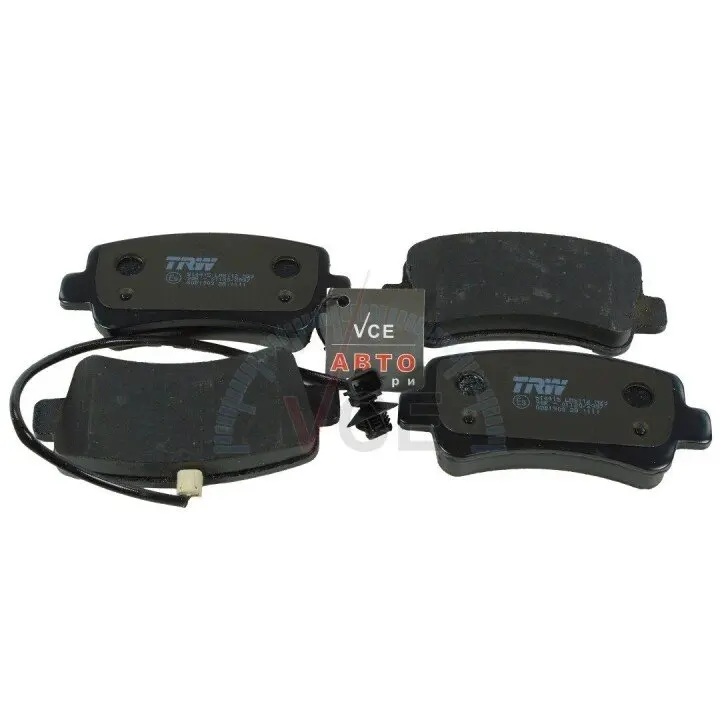 Фото 1 - Комплект тормозных колодок, дисковый тормоз TRW GDB1903 Комплект тормозных колодок, дисковый тормоз TRW GDB1903 (фото 1)