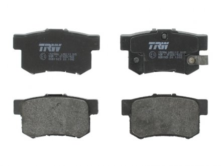 Комплект тормозных колодок, дисковый тормоз TRW GDB1923