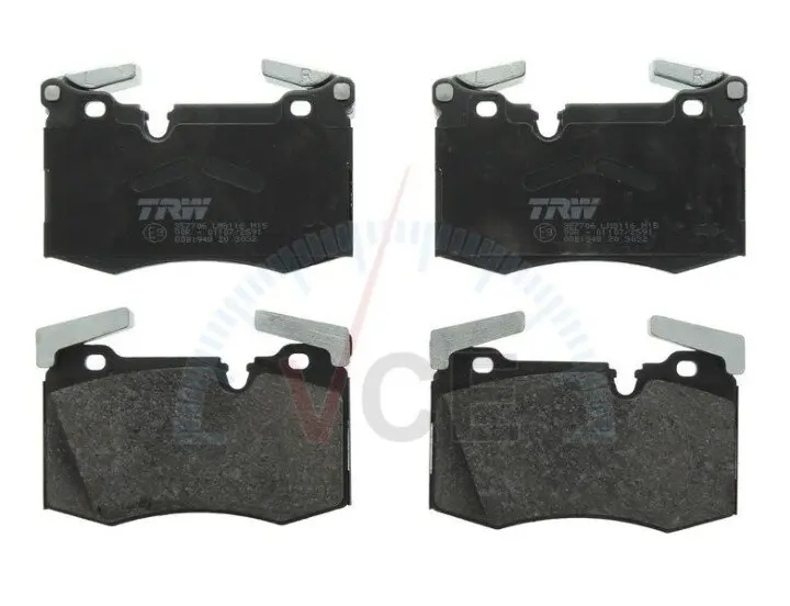 Комплект тормозных колодок, дисковый тормоз TRW GDB1948 (фото 1)