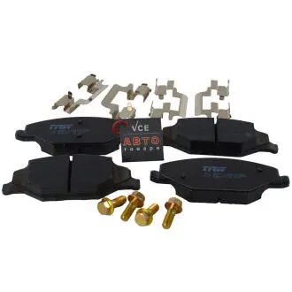 Комплект тормозных колодок, дисковый тормоз TRW GDB2027