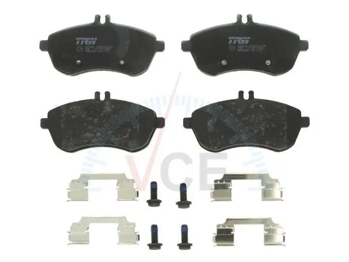 Комплект тормозных колодок, дисковый тормоз TRW GDB2056 (фото 1)