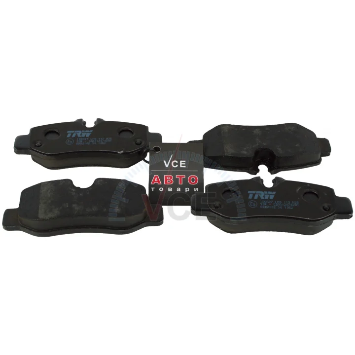 Фото 1 - Комплект тормозных колодок, дисковый тормоз TRW GDB2102 Комплект тормозных колодок, дисковый тормоз TRW GDB2102 (фото 1)
