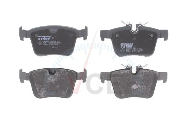 Комплект тормозных колодок, дисковый тормоз TRW GDB2110 (фото 1)