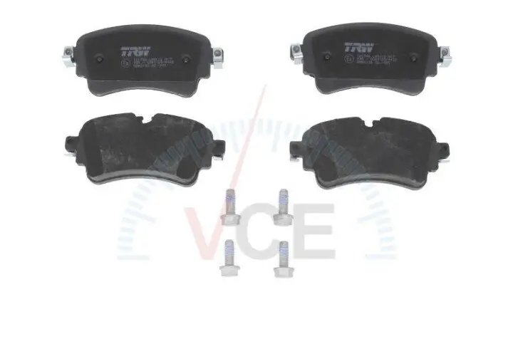 Комплект тормозных колодок, дисковый тормоз TRW GDB2132 (фото 1)