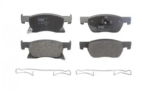 Комплект тормозных колодок, дисковый тормоз TRW GDB2138