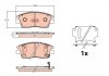 Комплект гальмівних колодок, дискове гальмо TRW GDB2197 (фото 1)