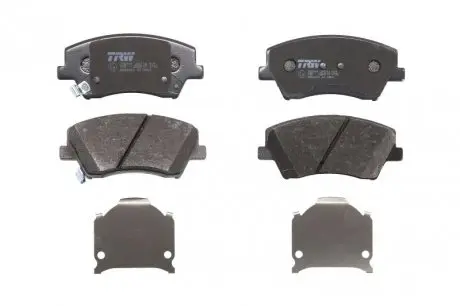 Комплект тормозных колодок, дисковый тормоз TRW GDB2203