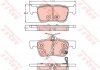 Комплект гальмівних колодок, дискове гальмо TRW GDB2252 (фото 1)