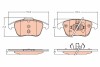 Комплект тормозных колодок из 4 шт. дисков TRW GDB2307 (фото 1)