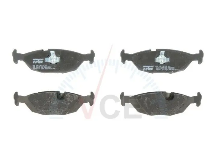 Комплект тормозных колодок, дисковый тормоз TRW GDB299 (фото 1)