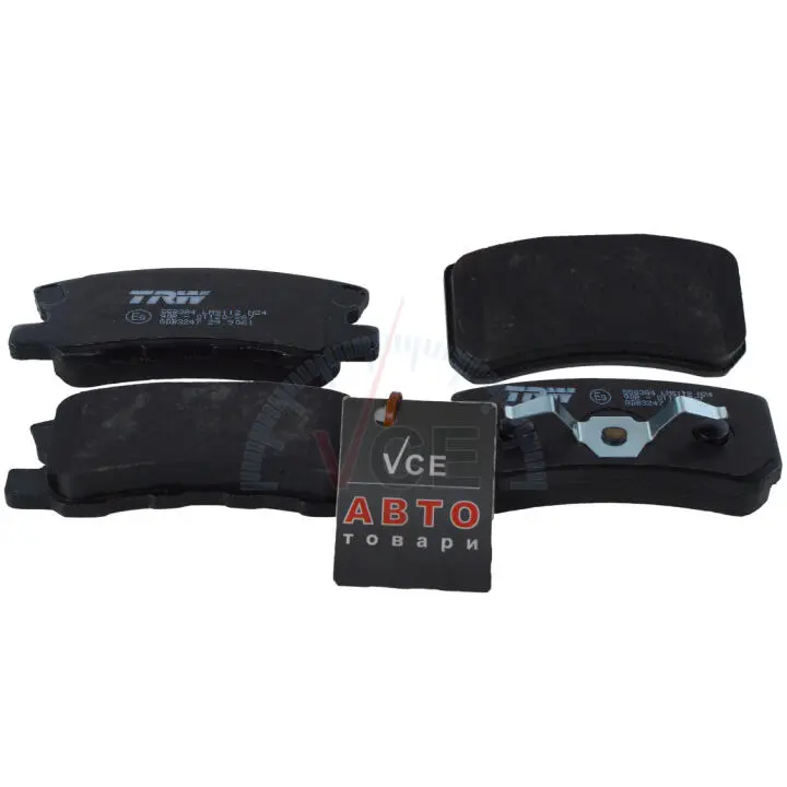 Фото 1 - Комплект тормозных колодок, дисковый тормоз TRW GDB3247 Комплект тормозных колодок, дисковый тормоз TRW GDB3247 (фото 1)