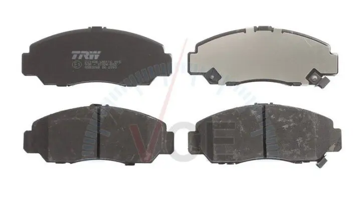 Фото 1 - Комплект тормозных колодок, дисковый тормоз TRW GDB3268 Комплект тормозных колодок, дисковый тормоз TRW GDB3268 (фото 1)