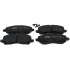 Комплект тормозных колодок, дисковый тормоз TRW GDB3287 (фото 2)