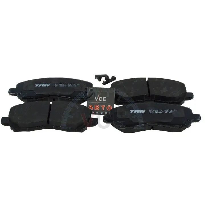 Комплект тормозных колодок, дисковый тормоз TRW GDB3287 (фото 1)