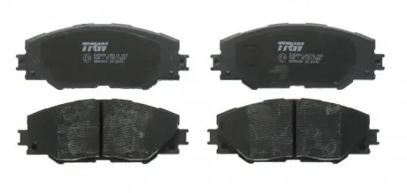Комплект тормозных колодок, дисковый тормоз TRW GDB3424