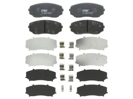 Комплект тормозных колодок, дисковый тормоз TRW GDB3471