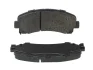Комплект тормозных колодок, дисковый тормоз TRW GDB3545 (фото 2)