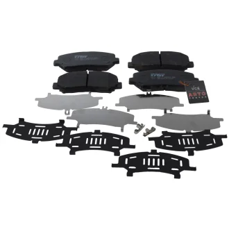 Комплект тормозных колодок, дисковый тормоз TRW GDB3562