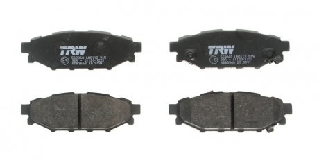 Комплект тормозных колодок, дисковый тормоз TRW GDB3568 (фото 1)