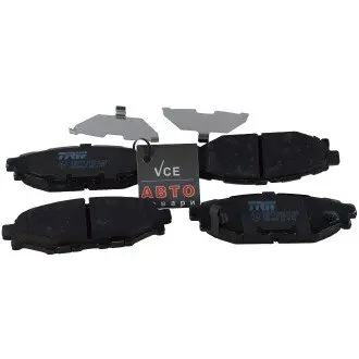 Комплект тормозных колодок, дисковый тормоз TRW GDB3568