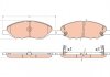 Комплект гальмівних колодок, дискове гальмо TRW GDB3577 (фото 1)