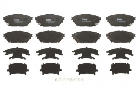 Комплект гальмівних колодок, дискове гальмо TRW GDB3611