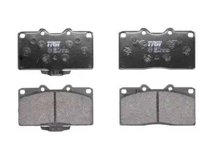 Комплект гальмівних колодок, дискове гальмо TRW GDB4076