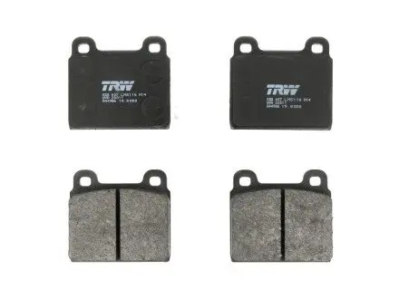 Комплект тормозных колодок, дисковый тормоз TRW GDB407