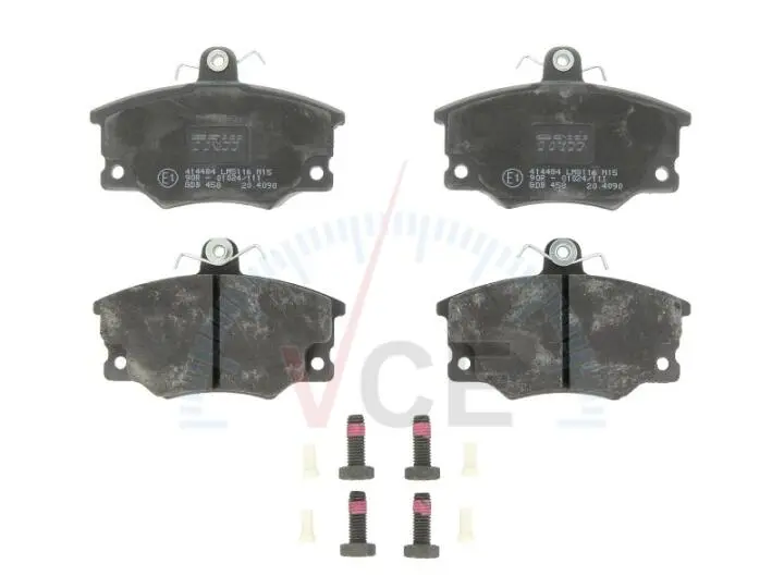 Тормозные колодки, дисковые. TRW GDB458 (фото 1)