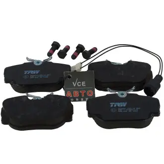 Комплект гальмівних колодок, дискове гальмо TRW GDB820