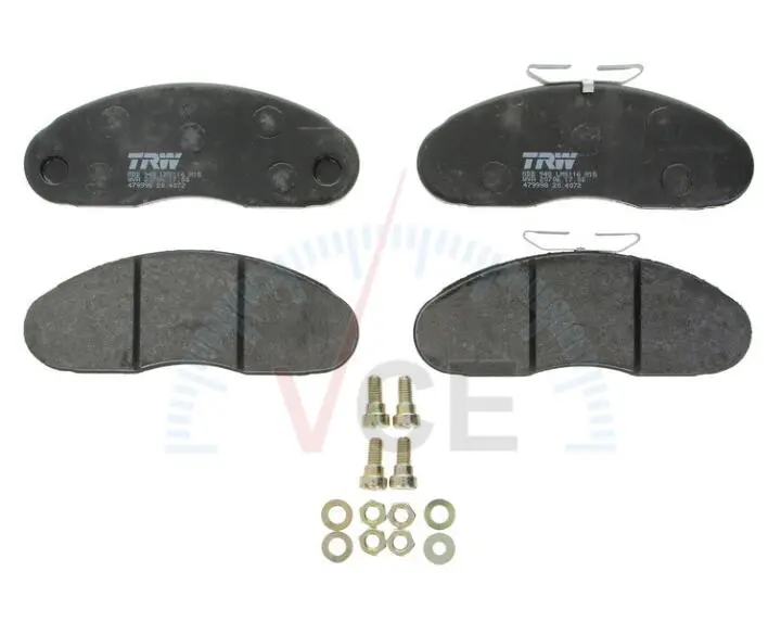 Гальмівні колодки дискові. TRW GDB948 (фото 1)