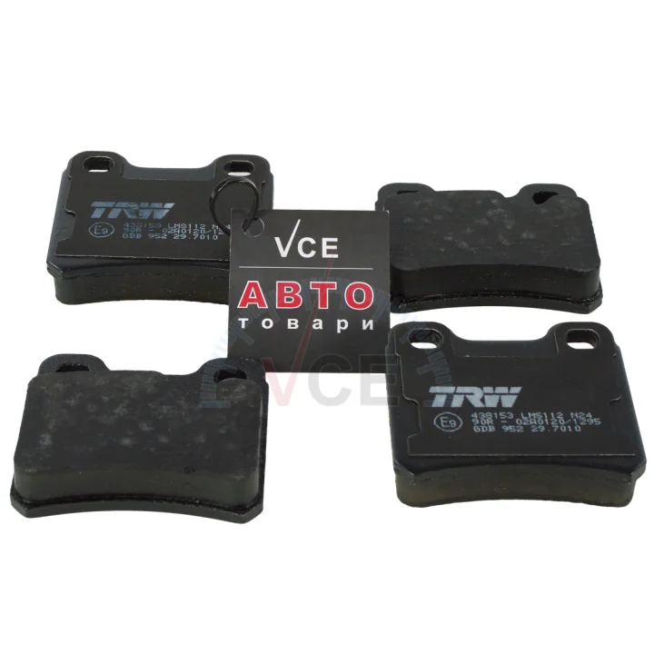 Комплект тормозных колодок, дисковый тормоз TRW GDB952 (фото 1)