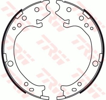 Комплект тормозных колодок, стояночная тормозная система. TRW GS8779